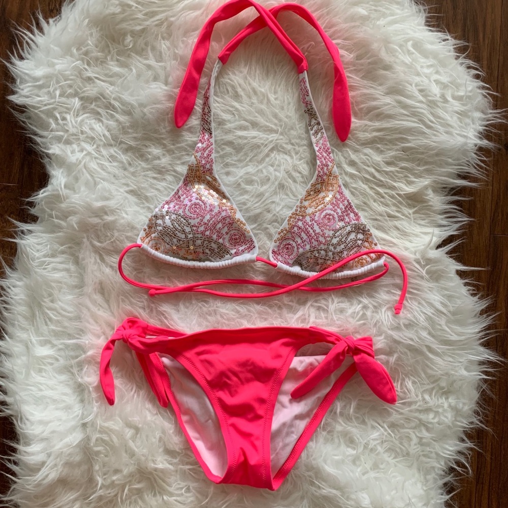 Pink Seqiun Bikini